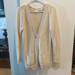 Cream cardigan